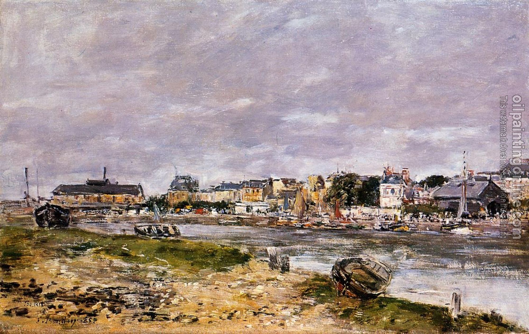 Boudin, Eugene - The Port of Trouville